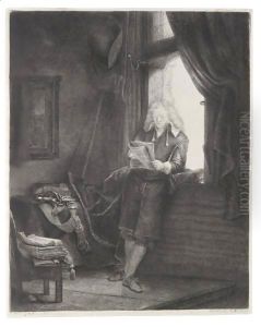 Jan Six by Harmenszoon van Rijn Rembrandt