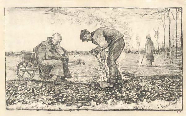 Travail Des Champs (Burning Weeds) - view 1