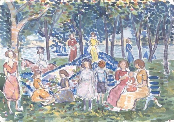 Playtime At Salem Park, Massachusetts - view 1