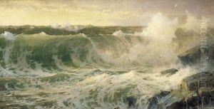 Rocky Surf Off Rhode Island