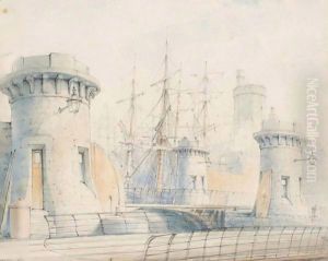 Albert Dock, Liverpool by William Gavin Herdman