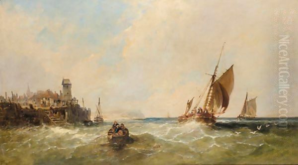 Entering The Harbour - view 1