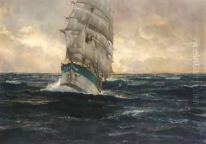 Sailing At Sunset by Michael Zeno Diemer
