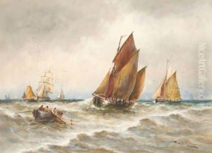 Pulling In The Catch by Thomas Bush Hardy