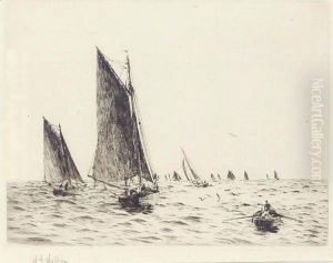 Herring Fishers by William Lionel Wyllie