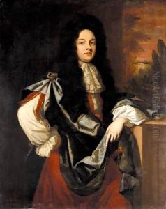 Portrait Of Sir John Wedderburn (1657-1688) Of Gosford Portrait Of Sir John Wedderburn (1657-1688) Of Gosford