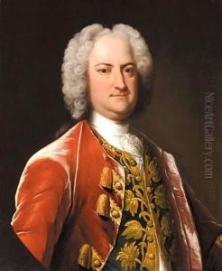Portrait Of A Gentleman by Vanloo, Jean Baptiste