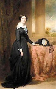 Portrait Of Margaret Henry (1809-1890) by Sir Francis Grant