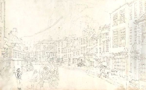 Figures On A Street In Dover - view 1