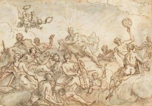 Design For A Ceiling by Sir James Thornhill