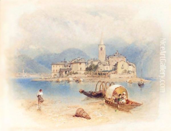 Fisherman's Island, Lake Maggiore - view 1