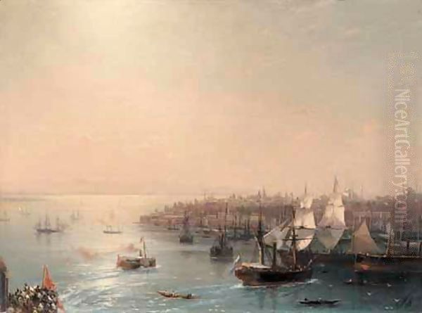 Arrival Of The Russian Ship In Constantinople - view 1