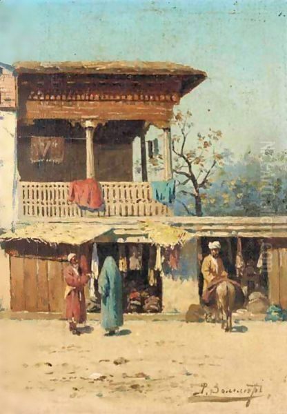 Street Traders In Samarkand - view 1