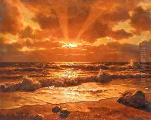 Sunrise by Ivan Fedorovich Choultse