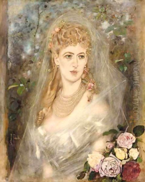 Bildnis Der Furstin Maria Magda Kuefstein,geb. Krueger (Portrait Of Countess Maria Magda Kuefstein, Nee Krueger) - view 1