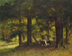 Le Parc De Rochemont by Gustave Courbet