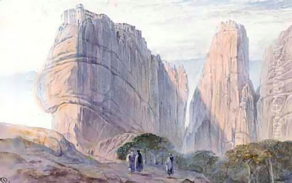 The Monastery Of Baarlam, Meteora - view 1