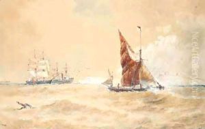 Off Dover 2 by Thomas Bush Hardy