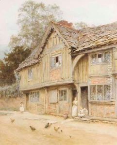 At West Tarring Near Worthing by Helen Mary Elizabeth Allingham