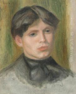 Tete De Femme 2 by Pierre Auguste Renoir