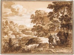 Landscape With Balaam And The Ass Landscape With Balaam And The Ass