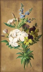 Jasmine, Forget-Me-Nots And Violets