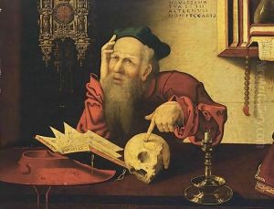 St. Jerome In His Study by Joos Van Cleve