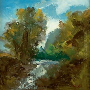 Chute D'Eau Esquim by Gustave Courbet