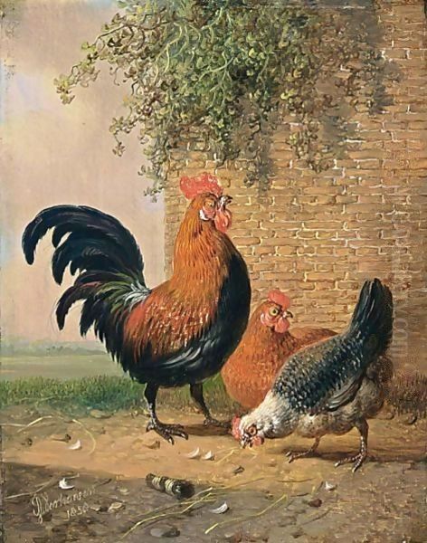 Poultry In A Landscape - view 1