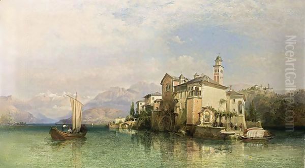 A View Of An Italian Lake - view 1