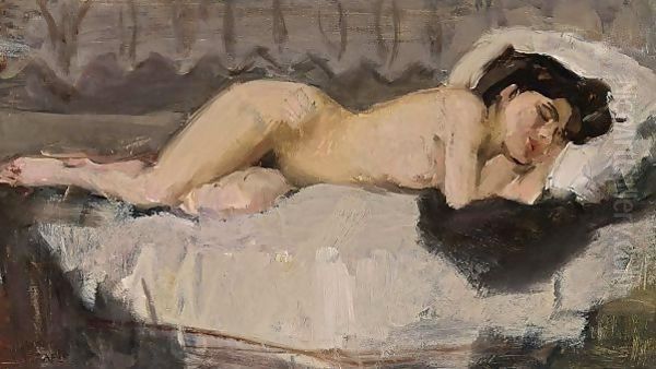 A Reclining Female Nude - view 1
