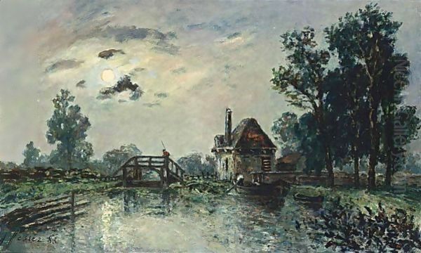 A'Moulin Au Clair De Lune A' - view 1
