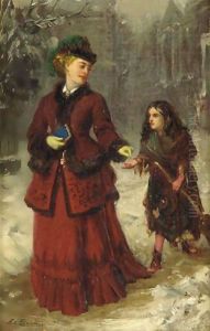 The Little Beggar by Edward Charles Barnes