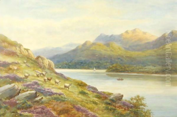 'Near Ladore Derwentwater' And Cader Idris, North Wales' - view 1