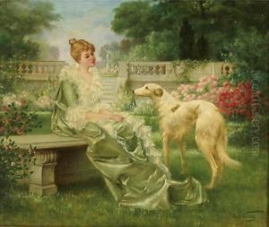 Lost In Thought by Carl Kahler