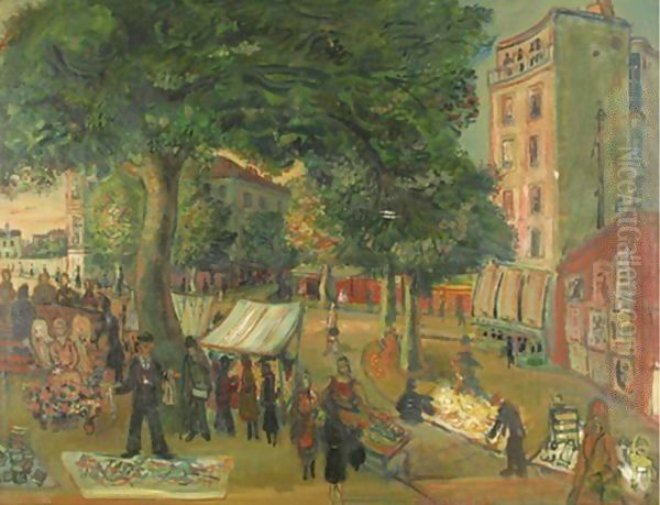 The Market, Place D'Alleray, Paris - view 1