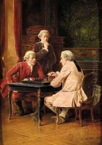 The Chess Players by Benjamin Eugene Fichel