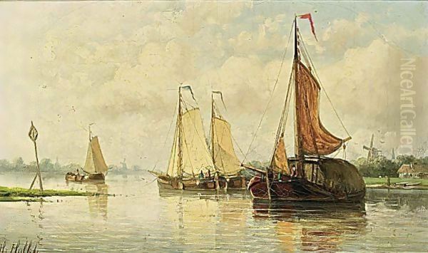 Moored Sailing Vessel - view 1