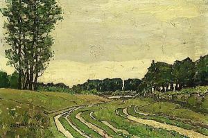 A View Of A Landscape by Jan Adam Zandleven
