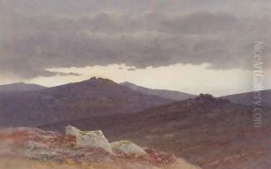 Dusk On Dartmoor by Charles Edward Snr Brittan