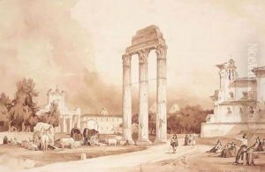 Campo Vaccino by Achille Vianelli