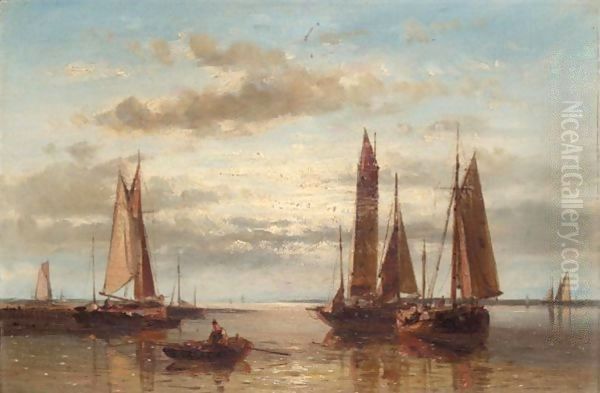 Shipping In A Calm Sea - view 1