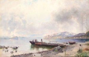 Strandhugg (By The Shore) by Georg Anton Rasmussen