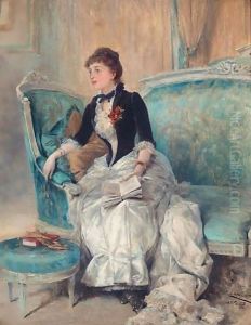 Elegante Lisante by Theobald Chartran