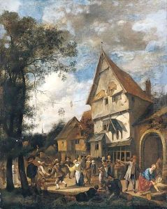 The May Dance by Jan Steen