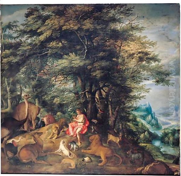 Orpheus Charming The Animals - view 1