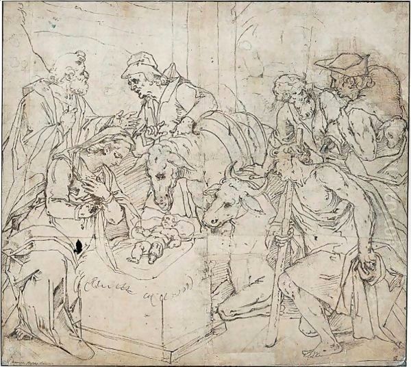 The Adoration Of The Shepherds - view 1