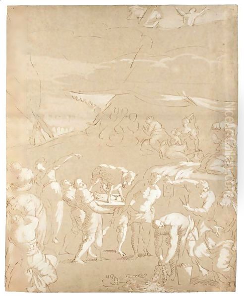 The Adoration Of The Golden Calf - view 1