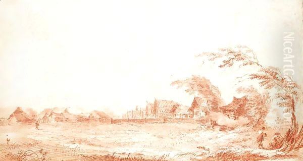 View Of A Russian Village - view 1