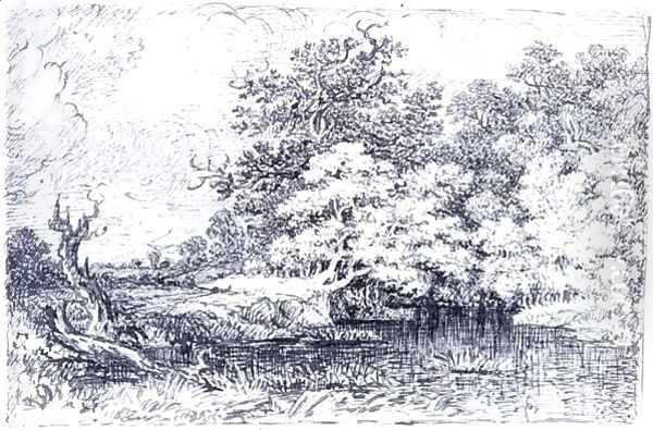 Landscape Drawing - view 1